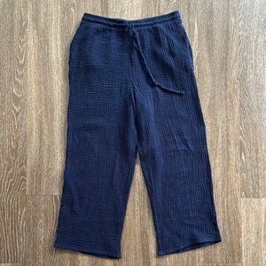 Jessica Simpson Blue Joggers Elastic Waistband Relaxed Fit